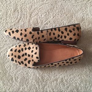 Madewell animal print flats
